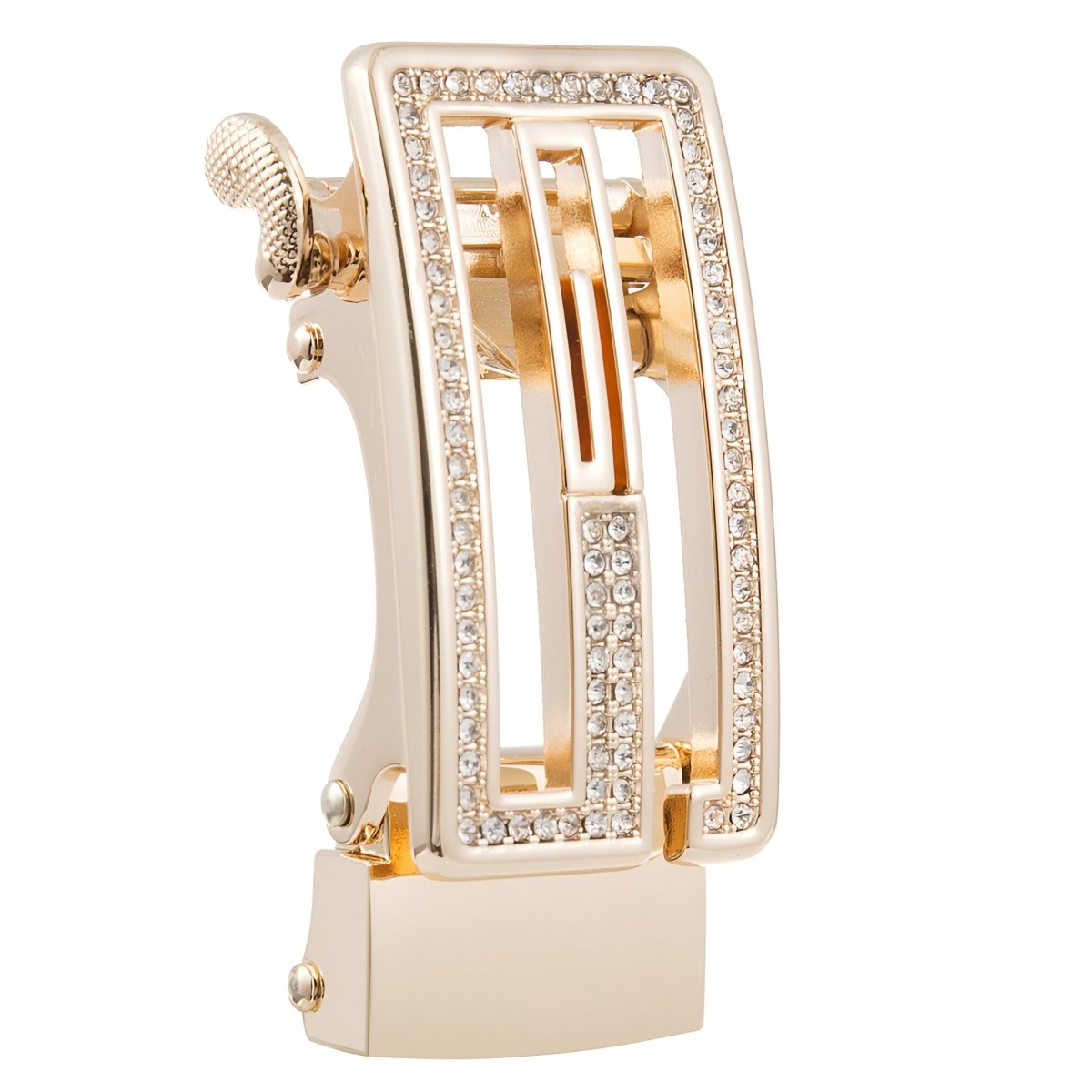 Buckle Of Belt Automatic TO Forme G TO Strass Model Slate by Zictor