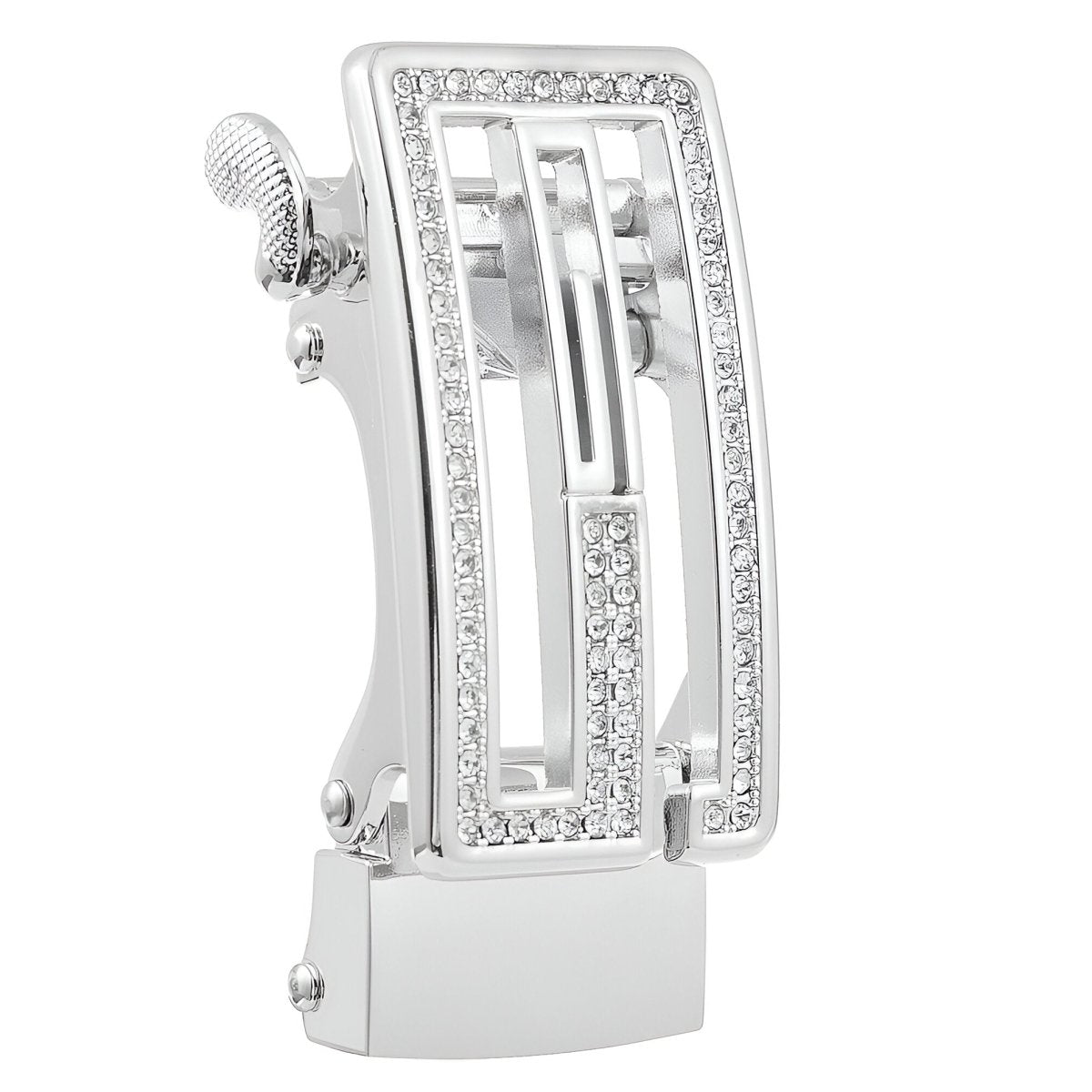 Buckle Of Belt Automatic TO Forme G TO Strass Model Slate by Zictor