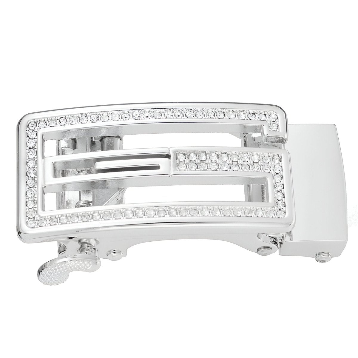 Buckle Of Belt Automatic TO Forme G TO Strass Model Slate by Zictor