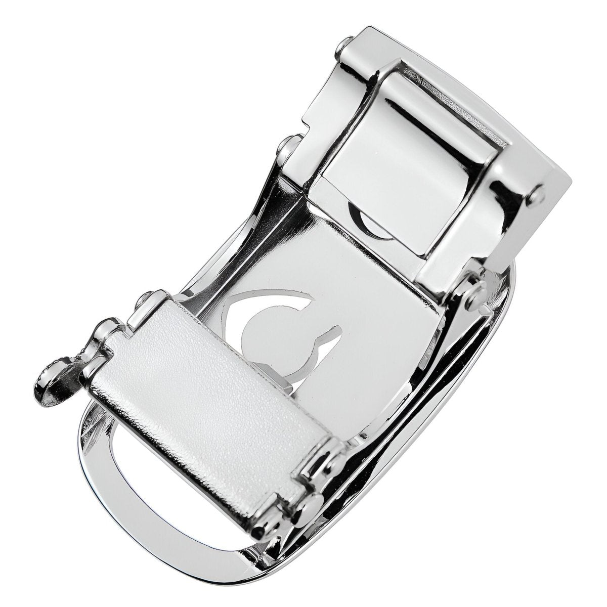 Buckle Of Belt Automatic TO Strass Motif Couronne Model Ade by Zictor