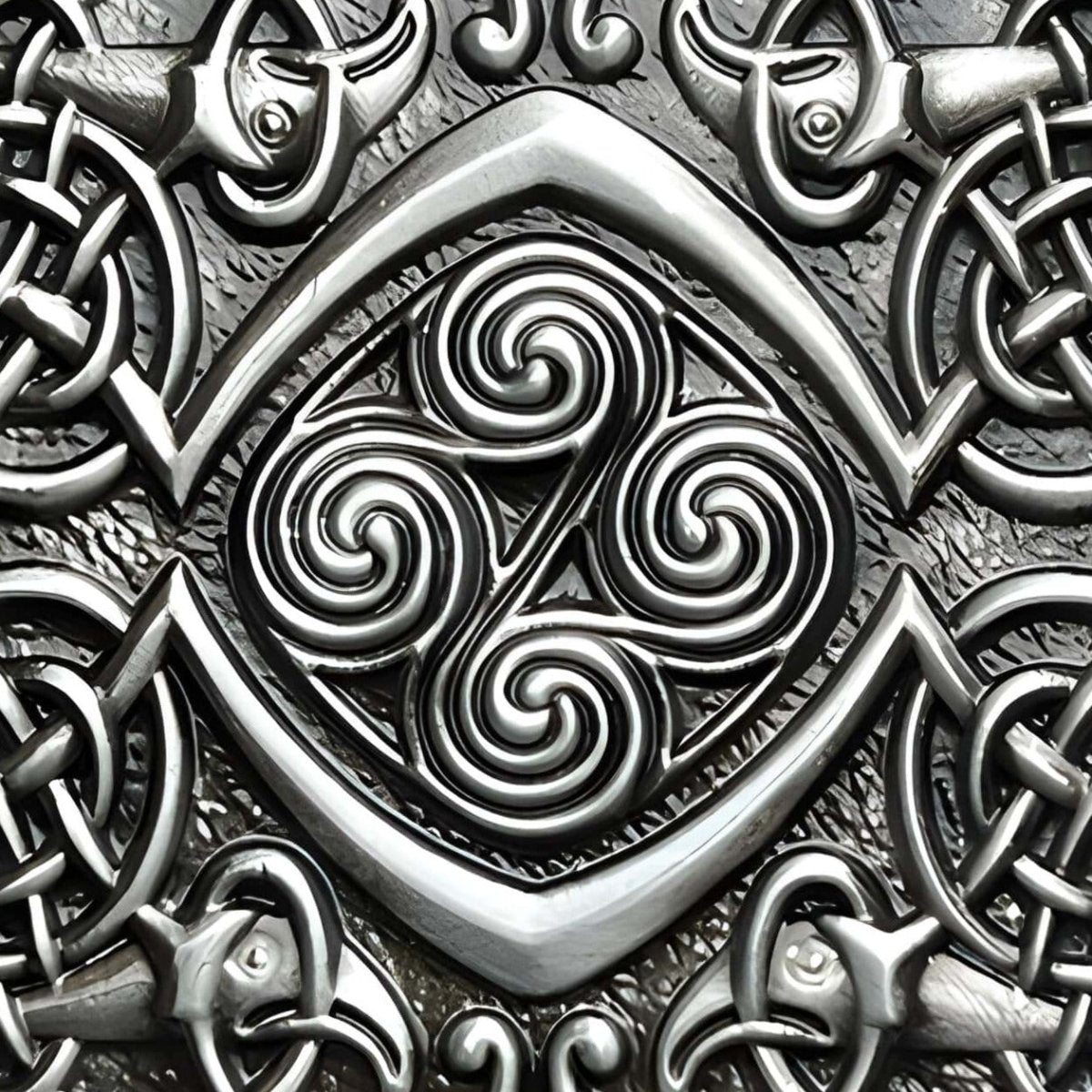 Buckle Of Belt Celtique Model Rilei by Zictor