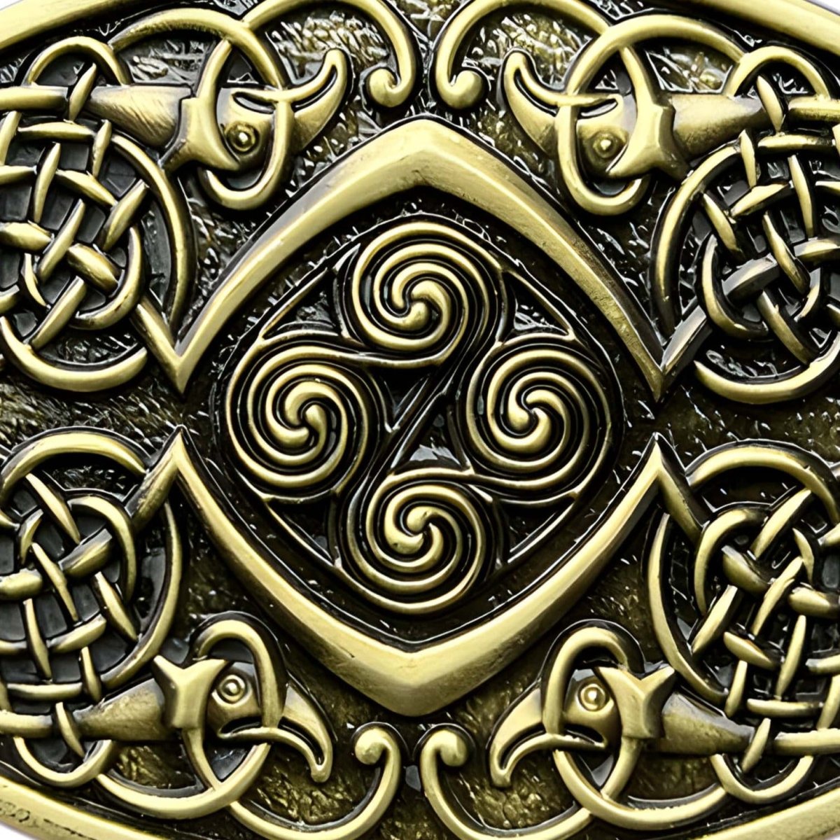 Buckle Of Belt Celtique Model Rilei by Zictor