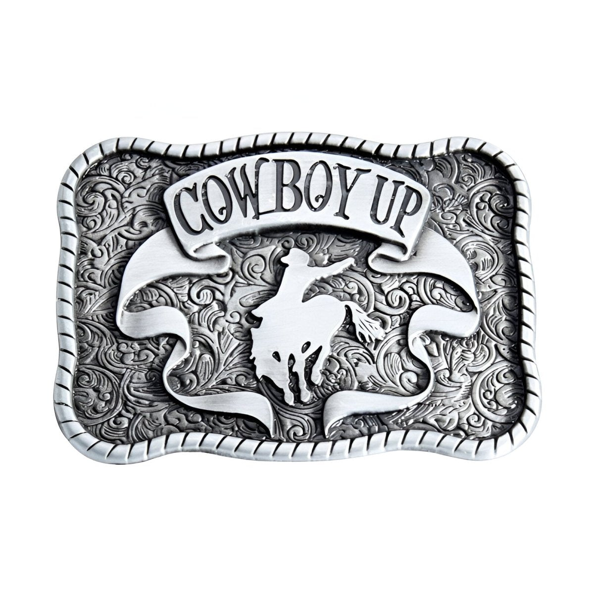 Buckle of belt Western, "Cowboy UP", model Taylori - Zictor