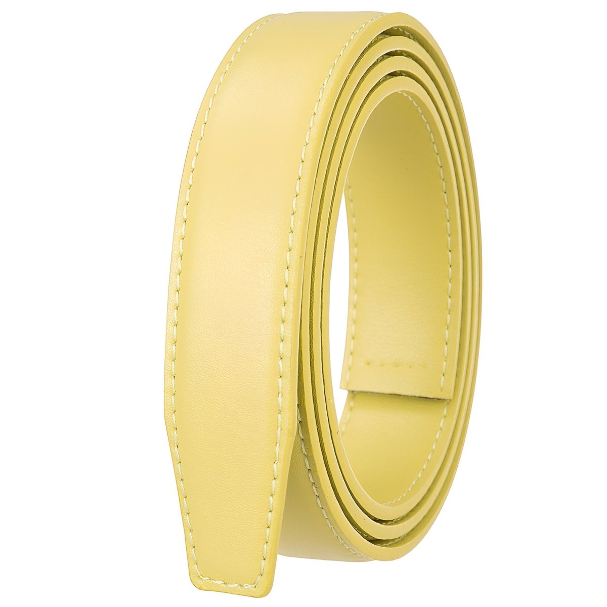Strap of belt 2.4 cm, in leather, for buckles auBerkeRayyanyatiques, for women, model JoAndie - Zictor