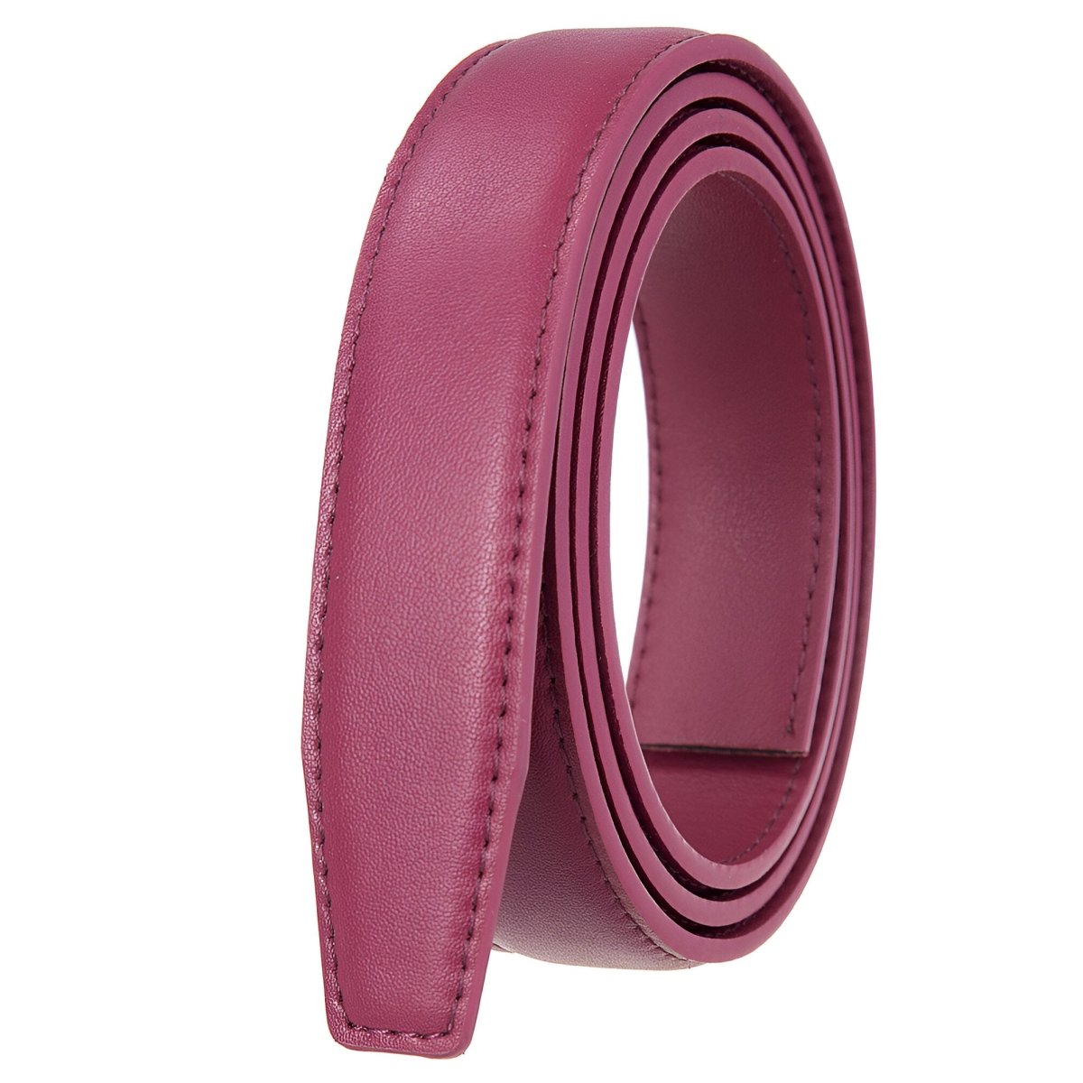 Strap of belt 2.4 cm, in leather, for buckles auBerkeRayyanyatiques, for women, model JoAndie - Zictor