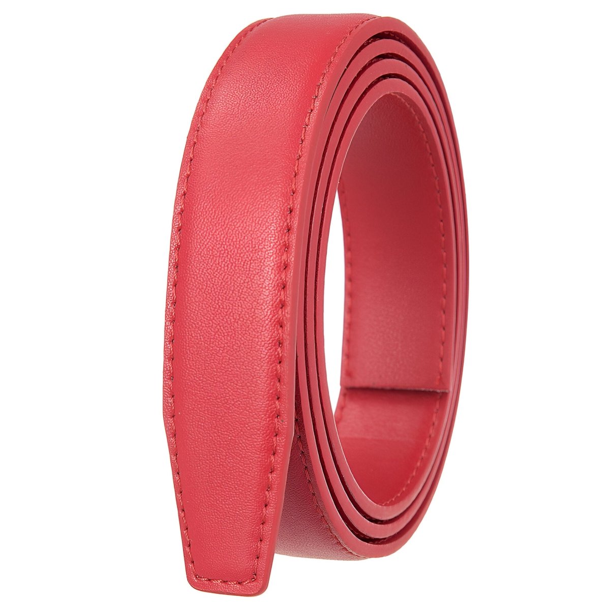 Strap of belt 2.4 cm, in leather, for buckles auBerkeRayyanyatiques, for women, model JoAndie - Zictor
