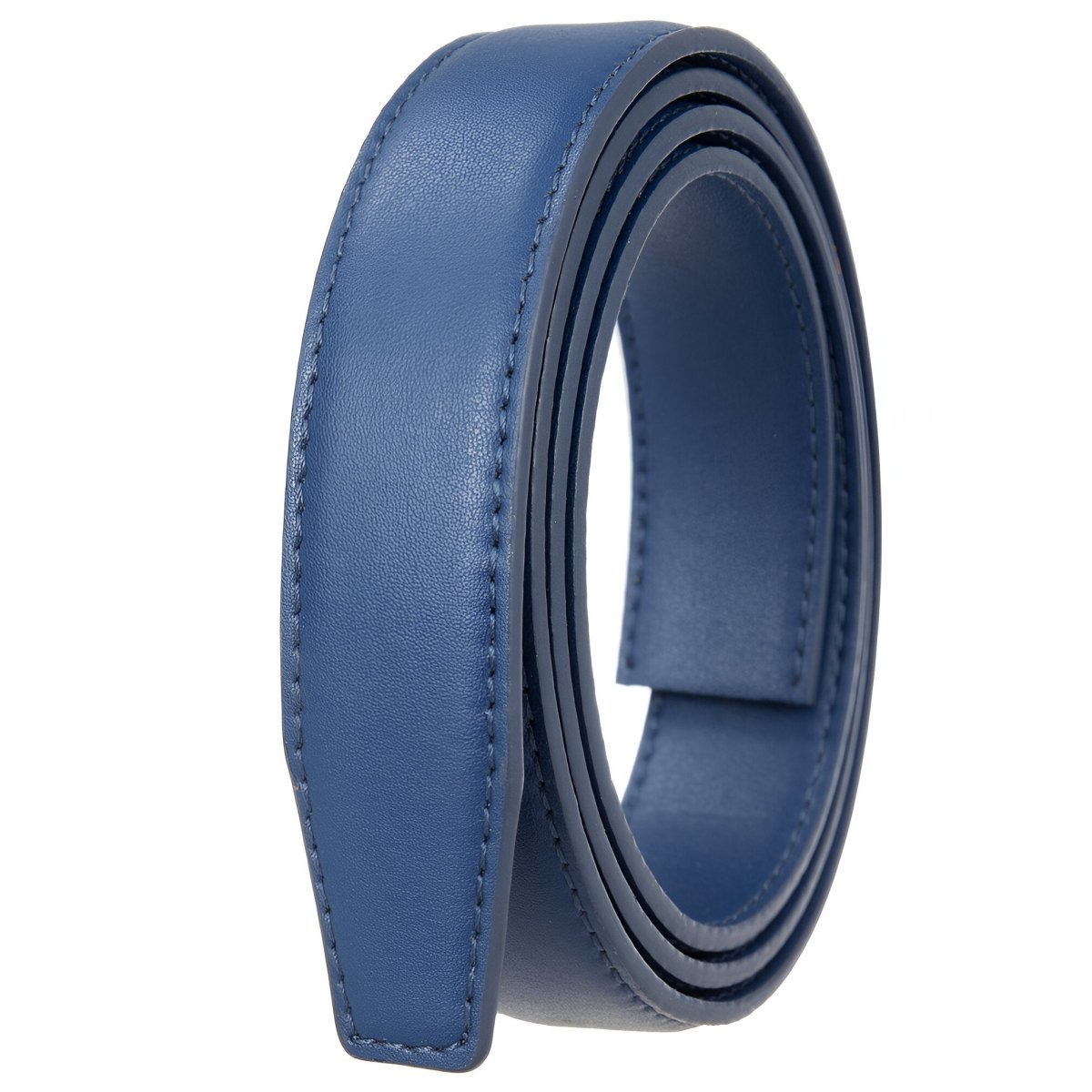 Strap of belt 2.4 cm, in leather, for buckles auBerkeRayyanyatiques, for women, model JoAndie - Zictor