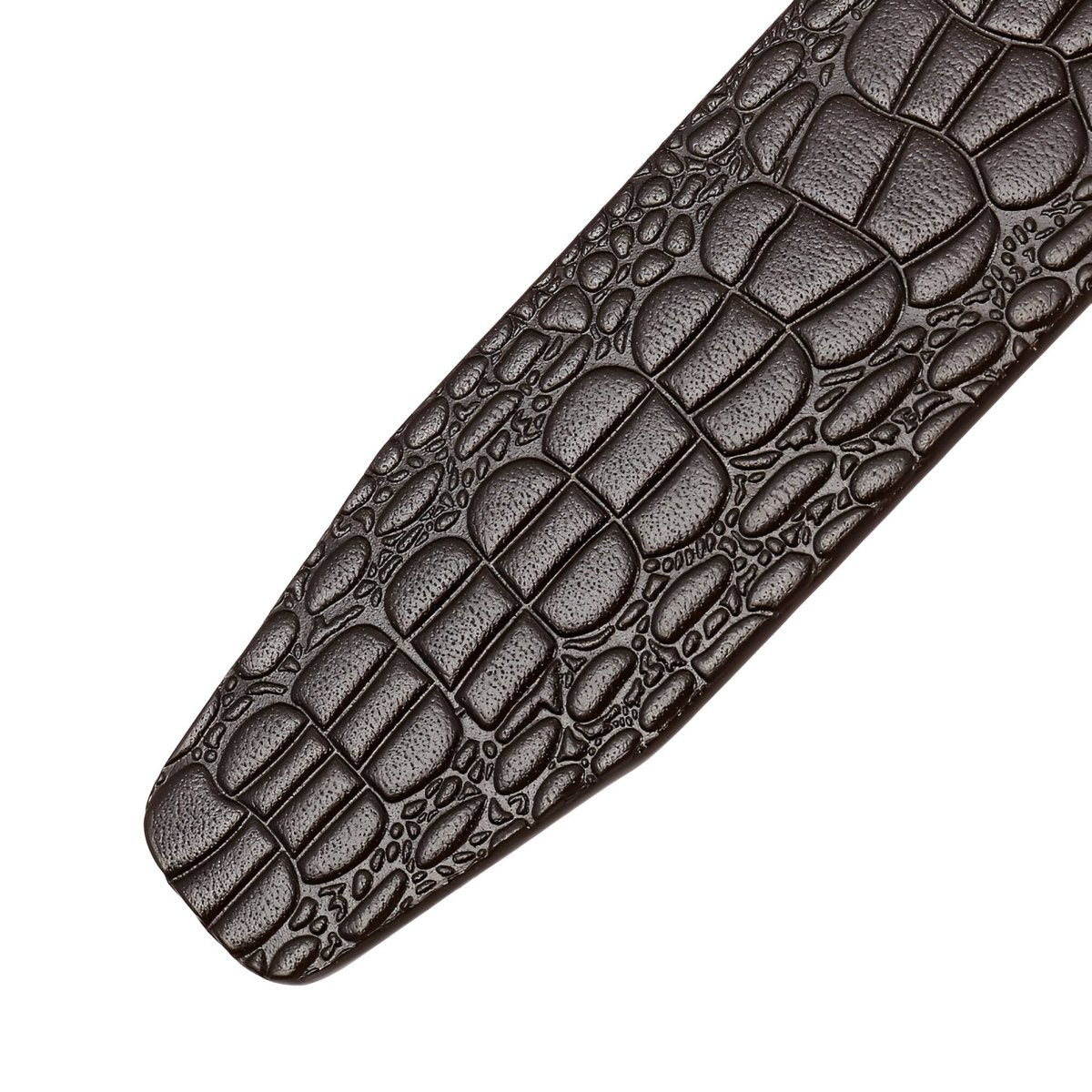 Strap Of Belt 3 4 Cm In Leather For Buckles Prongs Aspect Crocodile Model Mika by Zictor