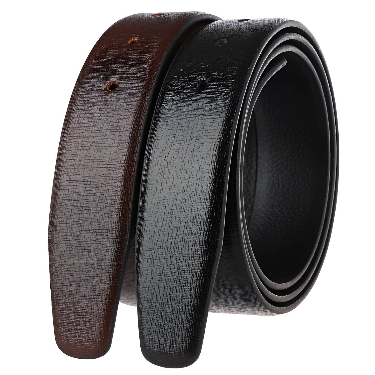 Strap Of Belt 3 4 Cm In Leather For Buckles Prongs Aspect Vieillit Model Emoree by Zictor