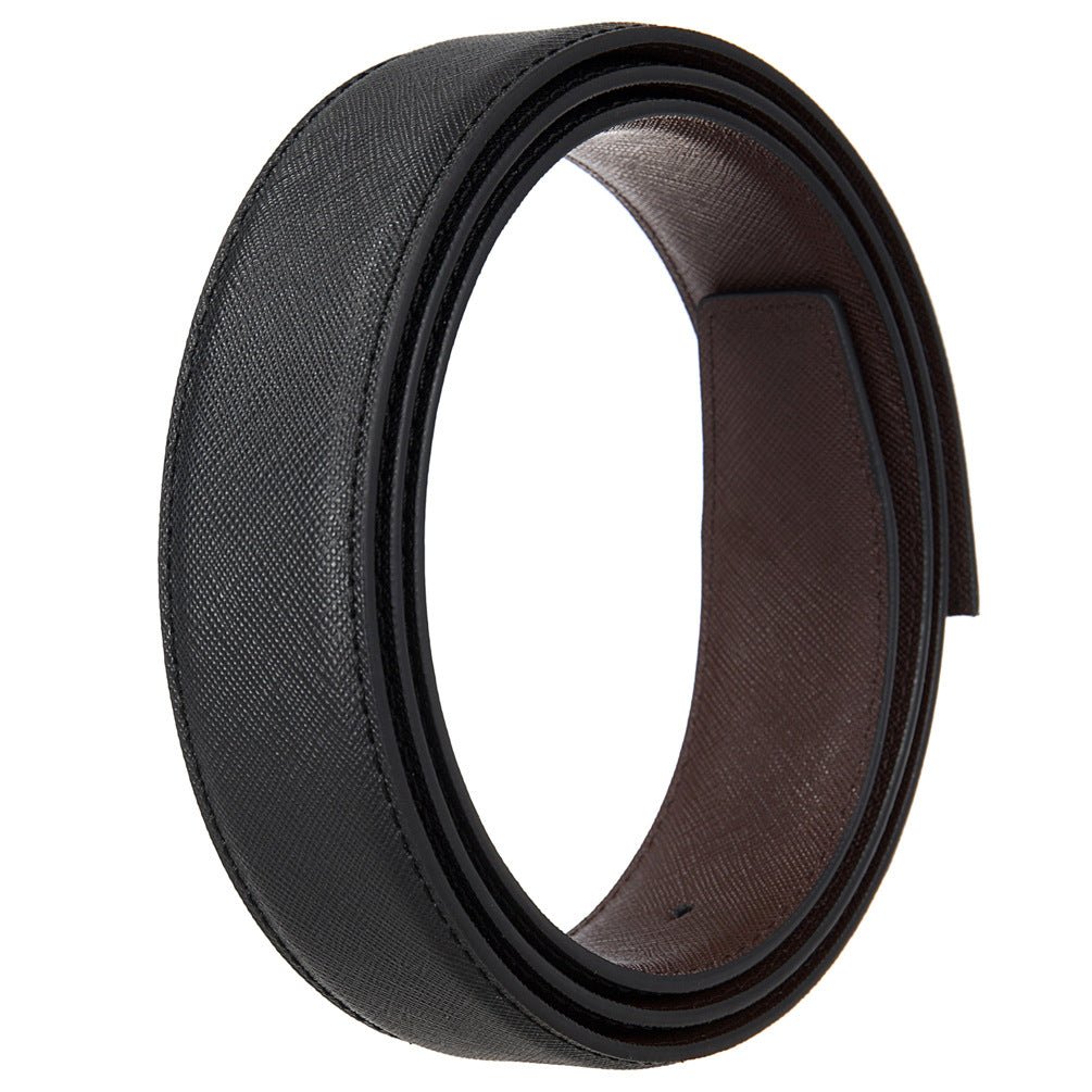 Strap Of Belt 3 4 Cm In Leather For Buckles Prongs Reversible Model Sunny by Zictor