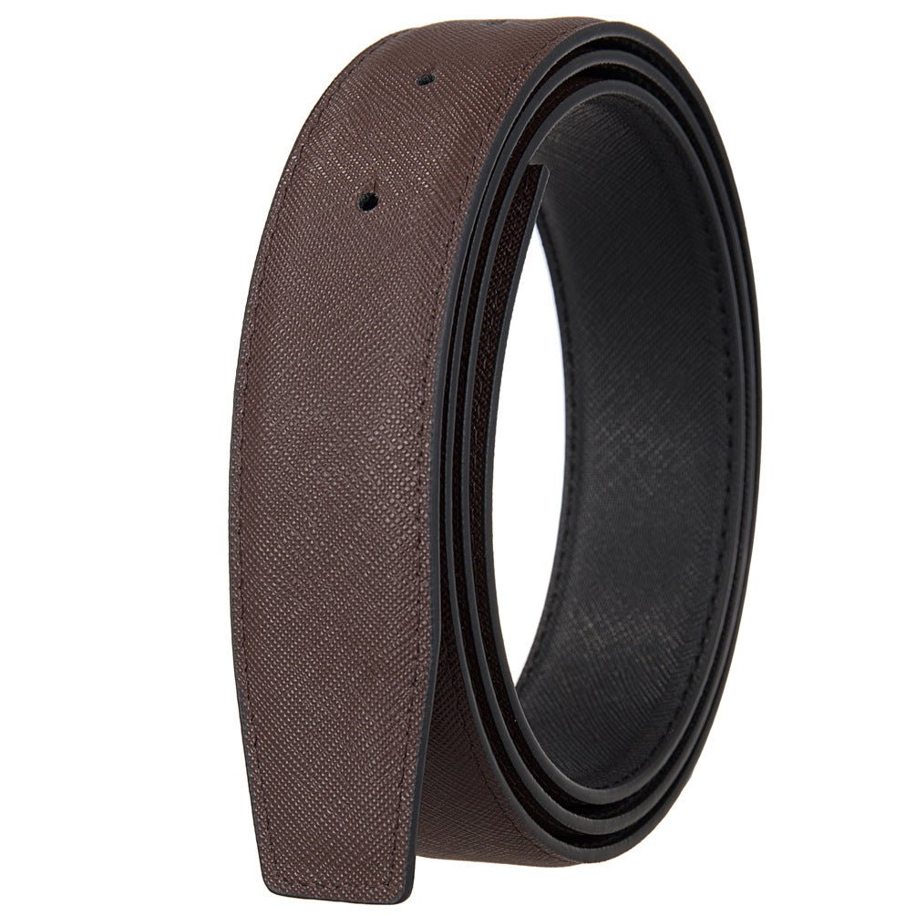 Strap Of Belt 3 4 Cm In Leather For Buckles Prongs Reversible Model Sunny by Zictor