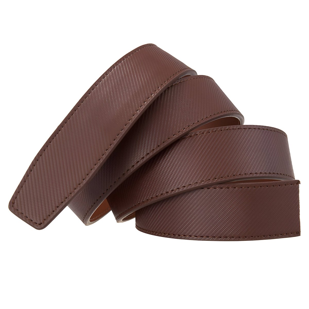 Strap Of Belt 3 5 Cm In Leather Aspect Raye For Buckles Automatic Model Beryl by Zictor