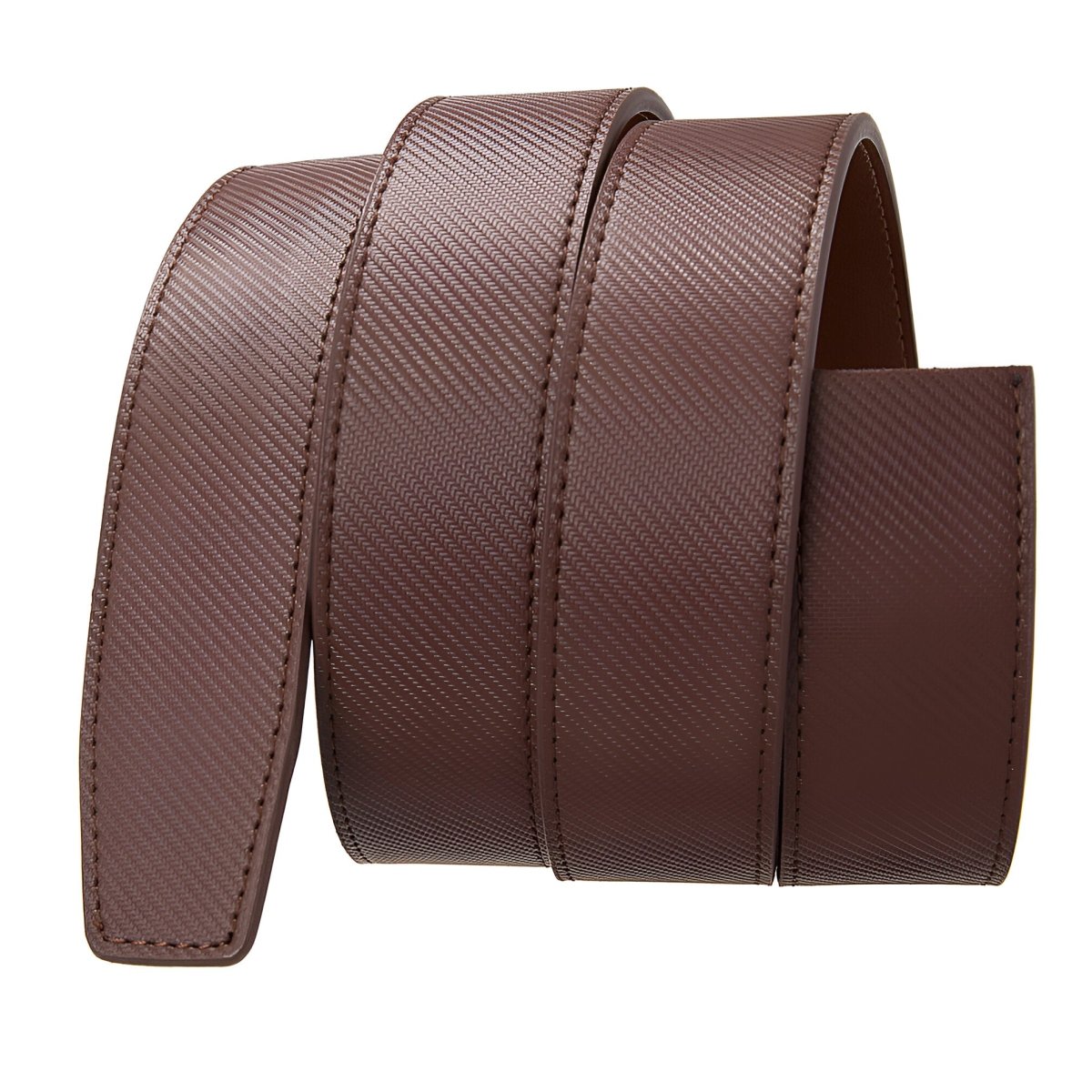 Strap Of Belt 3 5 Cm In Leather Aspect Raye For Buckles Automatic Model Beryl by Zictor