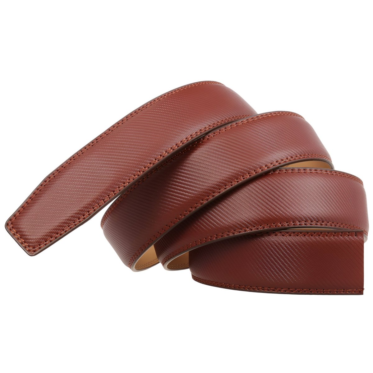 Strap Of Belt 3 5 Cm In Leather Aspect Raye For Buckles Automatic Model Beryl by Zictor