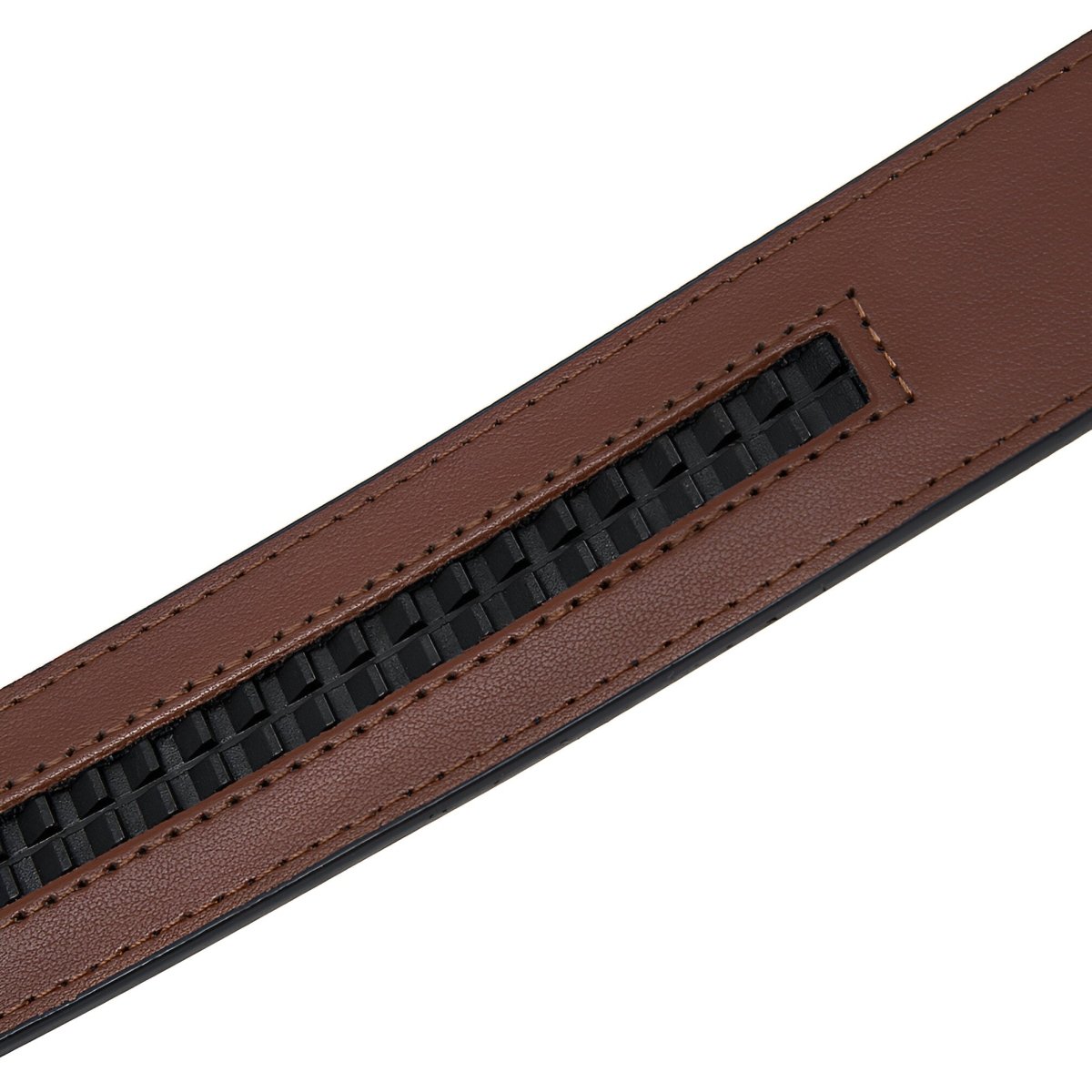 Strap Of Belt 3 5 Cm In Leather Aspect Raye For Buckles Automatic Model Beryl by Zictor