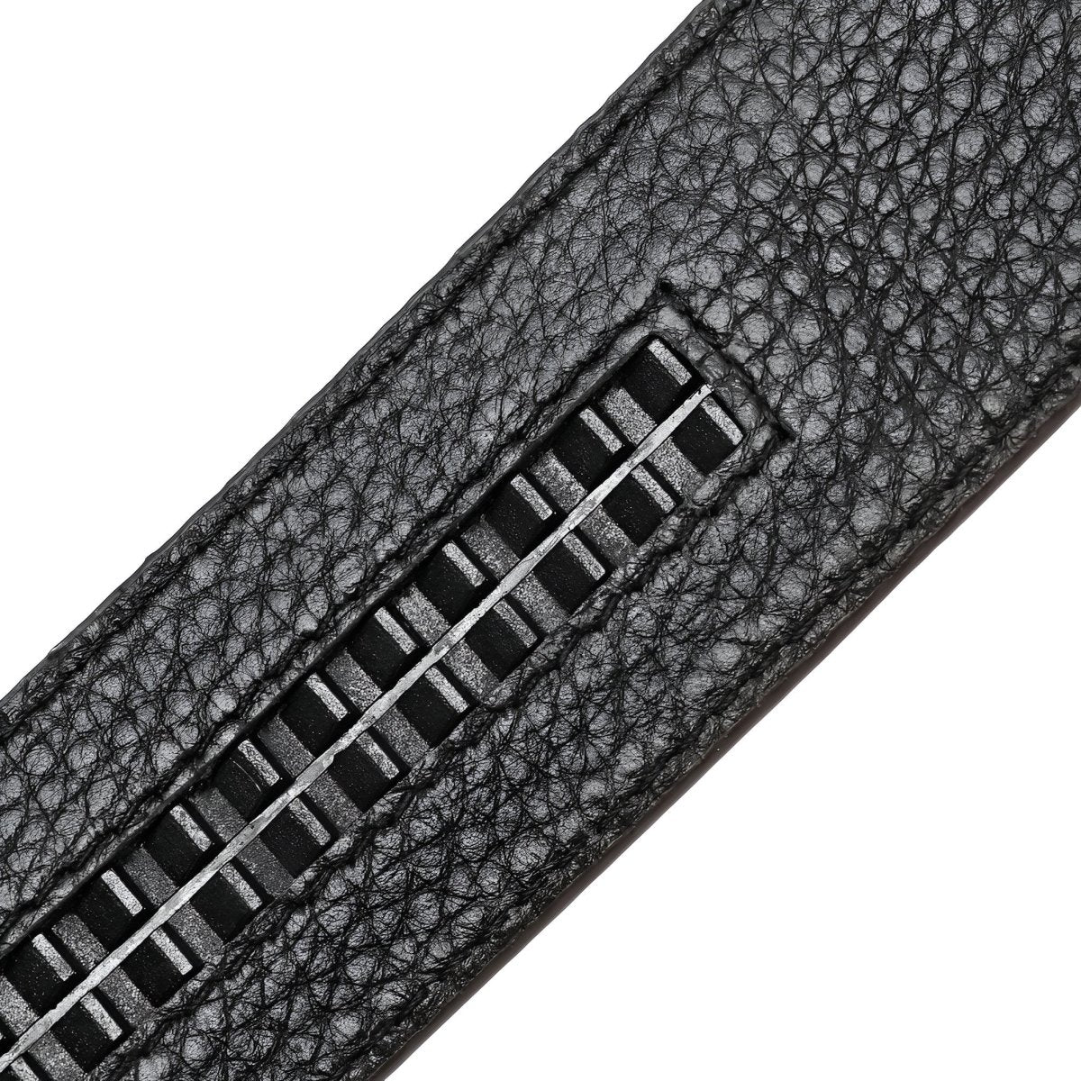 Strap Of Belt 3 5 Cm In Leather Aspect Croco For Buckles Automatic Model Sean by Zictor