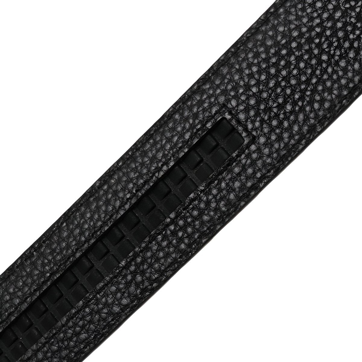 Strap Of Belt 3 5 Cm In Leather Aspect Matelasse For Buckles Automatic Model Denim by Zictor