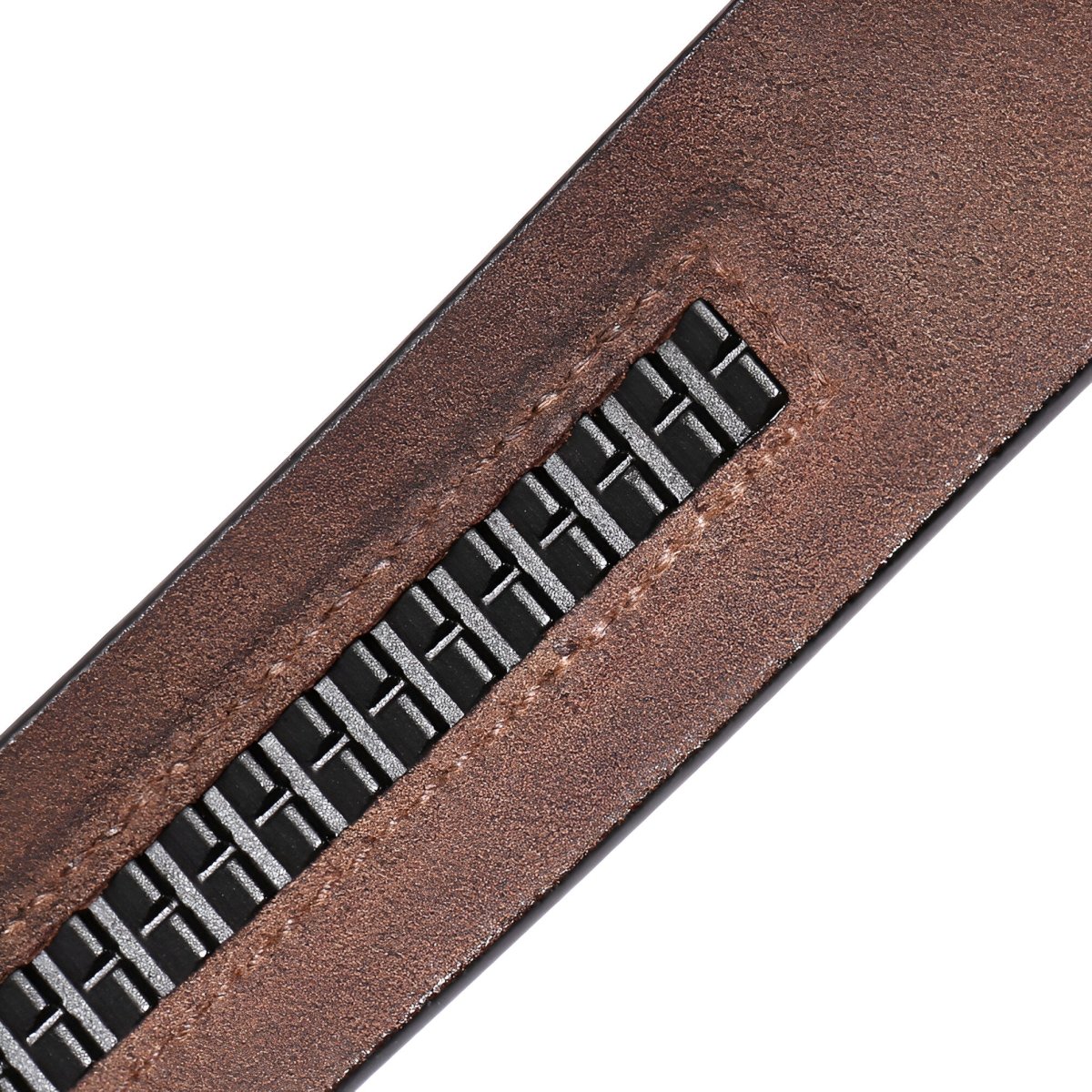 Strap Of Belt 3 5 Cm In Leather Aspect Retro For Buckles Automatic Model Peytan by Zictor