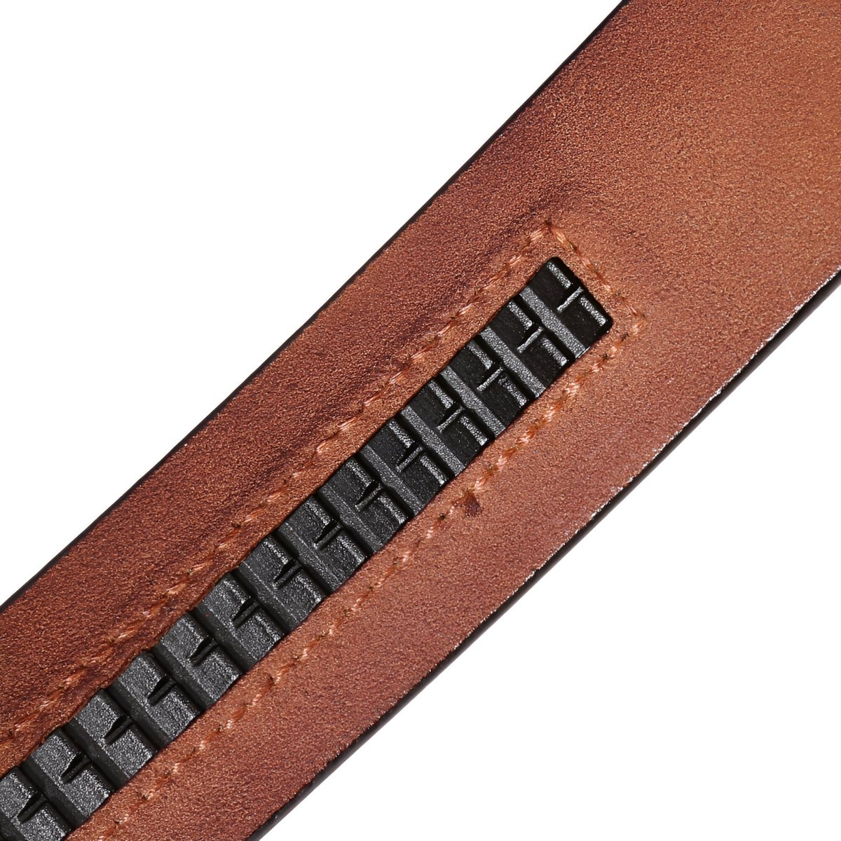 Strap Of Belt 3 5 Cm In Leather Aspect Retro For Buckles Automatic Model Peytan by Zictor
