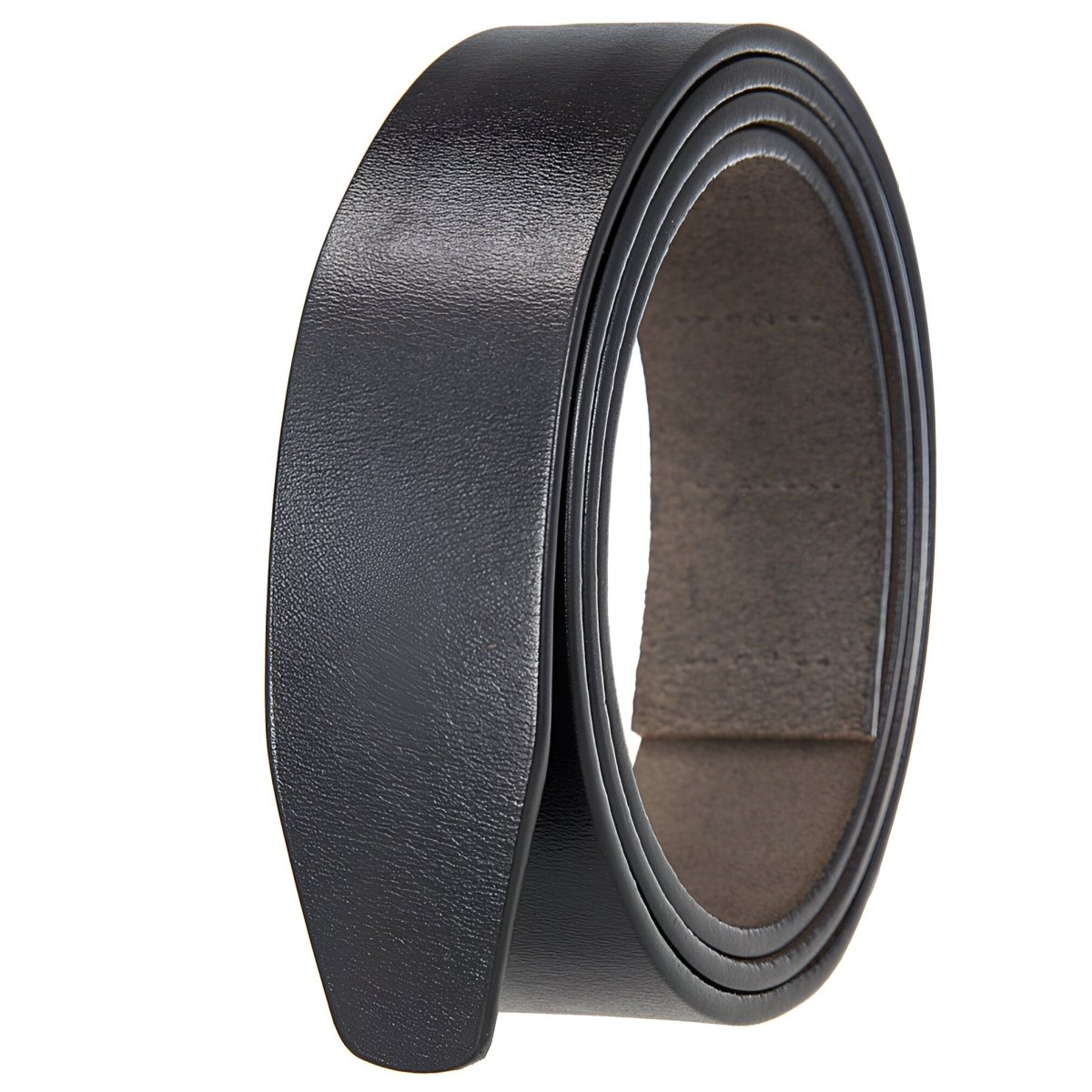Strap of belt 3.5 cm, in leather, aspect rétro, for buckles auBerkeRayyanyatiques, model Peytan - Zictor
