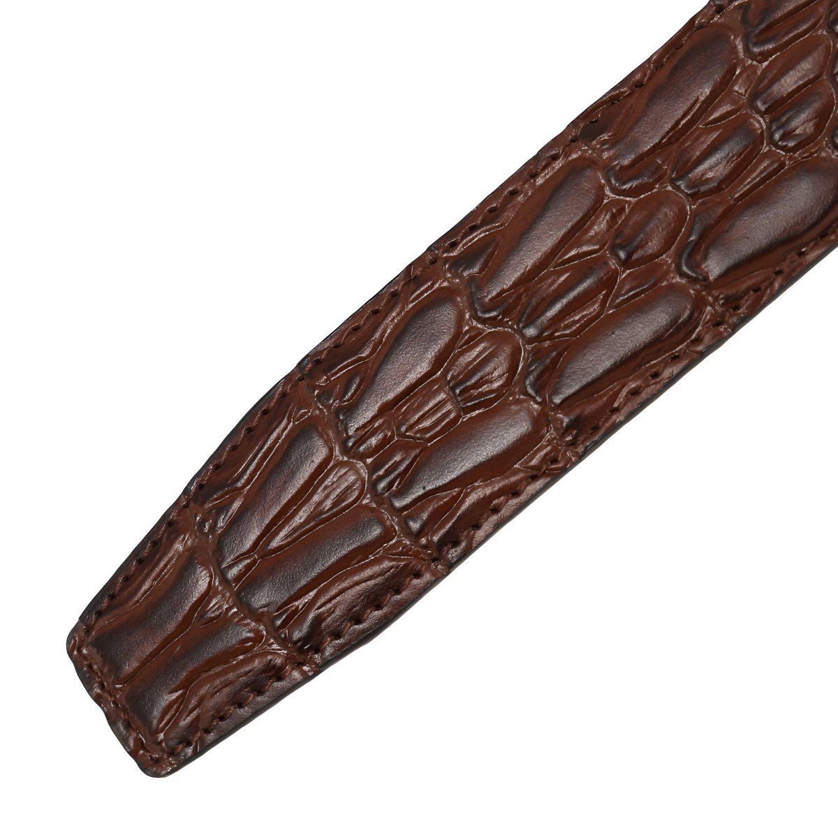 Strap Of Belt 3 5 Cm In Leather Aspect Serpent For Buckles Automatic Model Sailor by Zictor