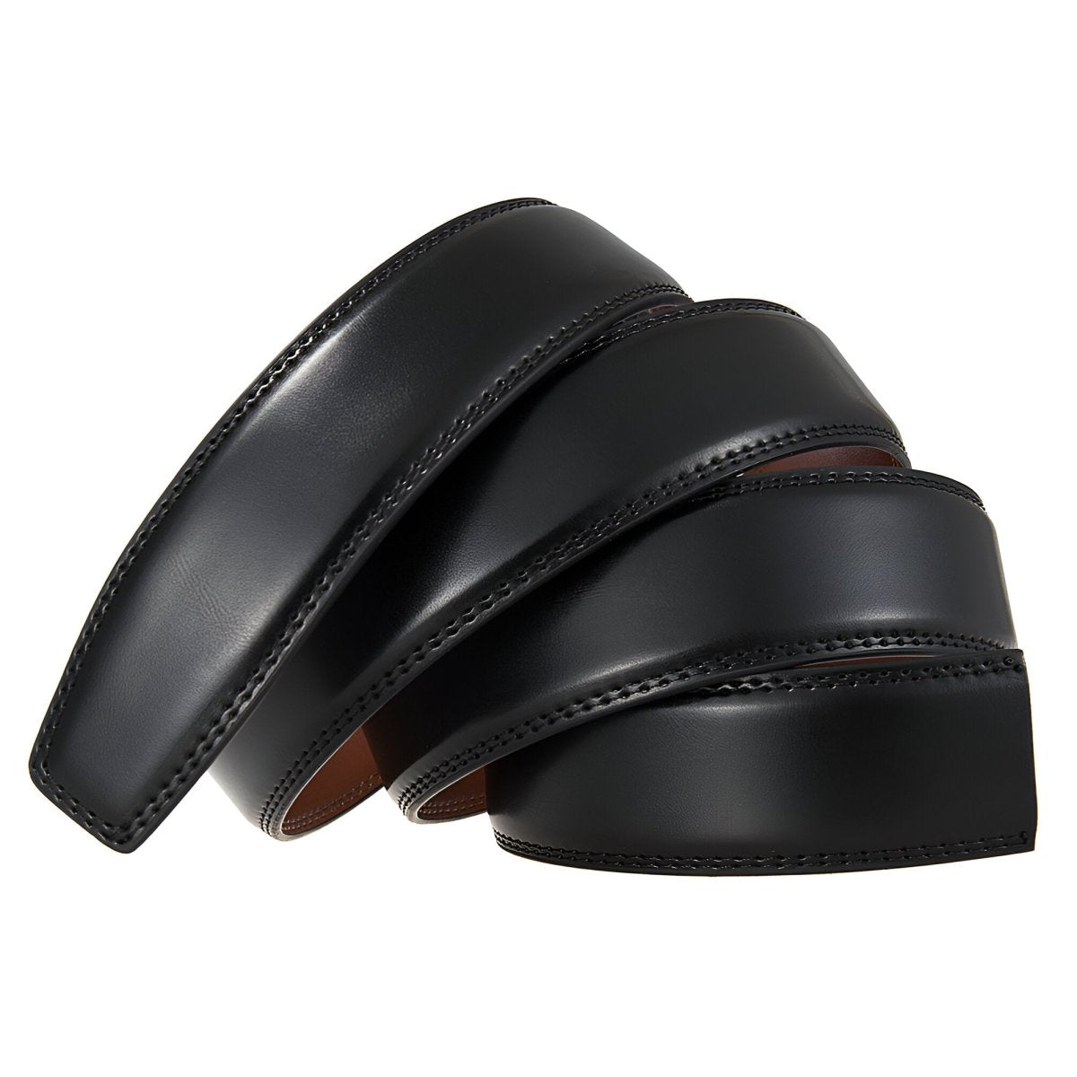 Strap Of Belt 3 5 Cm In Leather For Buckles Automatic Model Robine by Zictor
