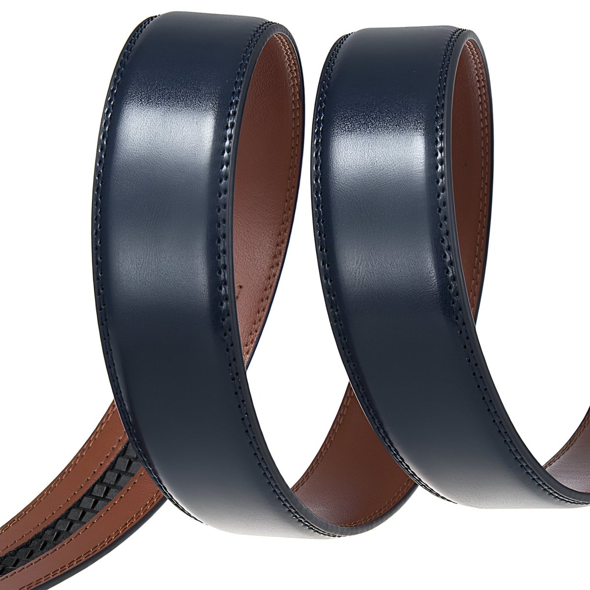 Strap Of Belt 3 5 Cm In Leather For Buckles Automatic Model Robine by Zictor