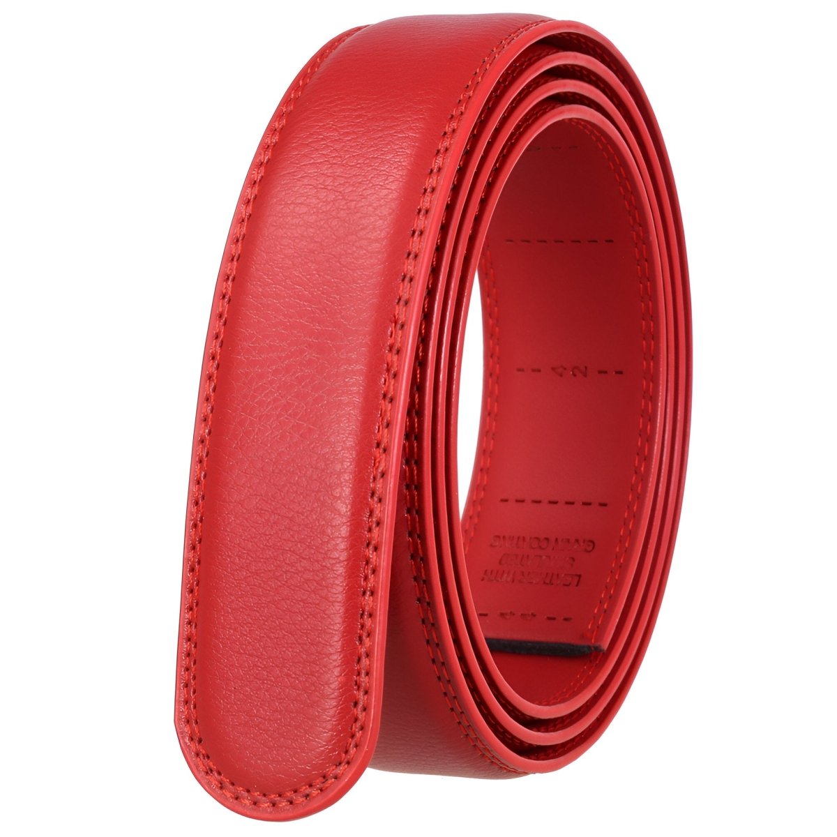 Strap of belt 3.5 cm, in leather, for buckles auBerkeRayyanyatiques, model Lennie - Zictor