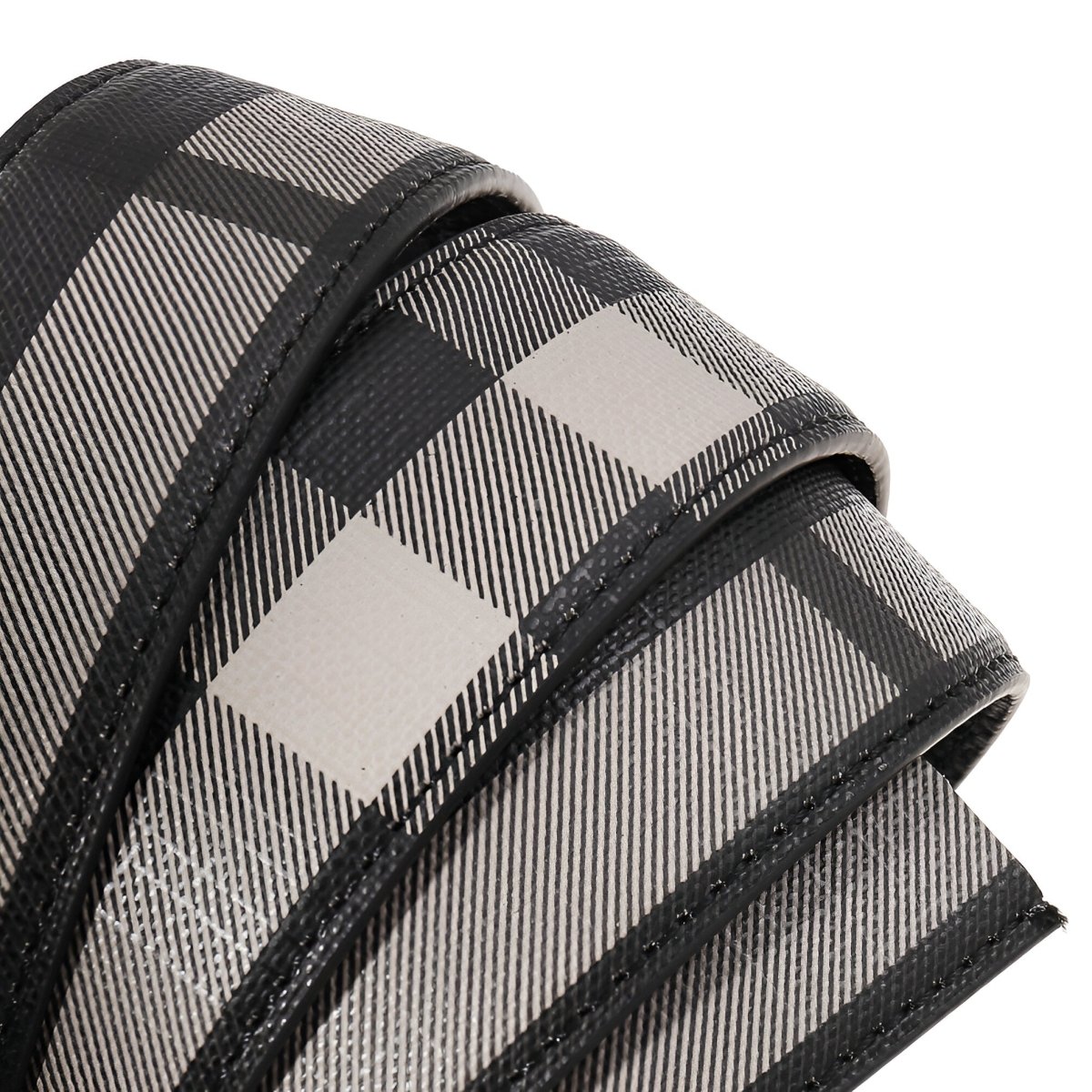 Strap Of Belt 3 5 Cm In Leather TO Carreaux For Buckles Automatic Model Reed by Zictor
