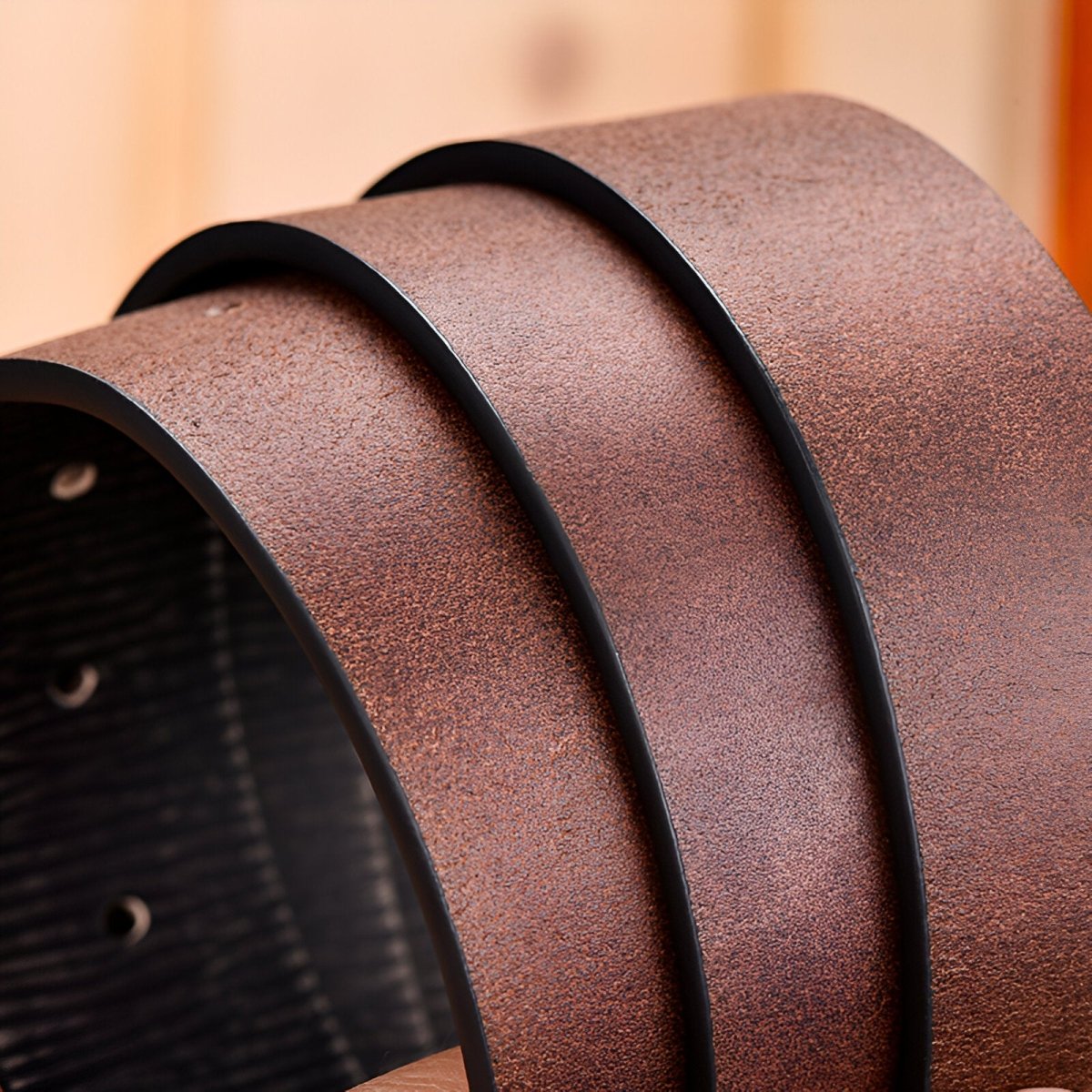 Strap Of Belt 3 8 Cm In Leather For Buckles Interchangeables Aspect Use Model Linh by Zictor