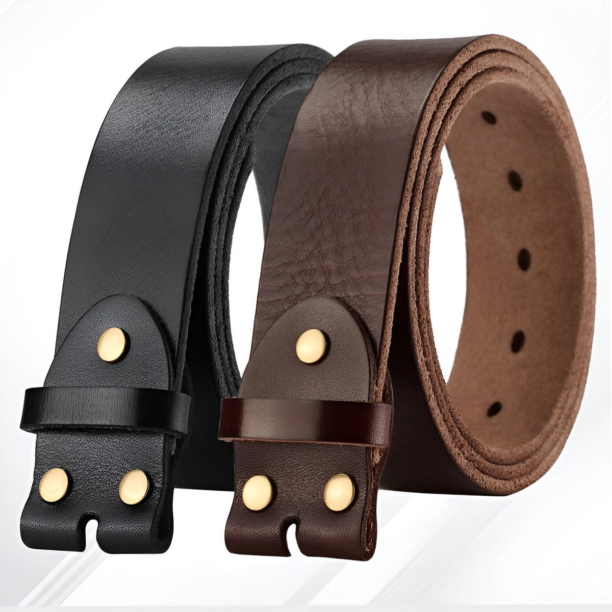 Strap Of Belt 3 8 Cm In Leather Pleine Fleur For Buckles Interchangeables Model Dane by Zictor