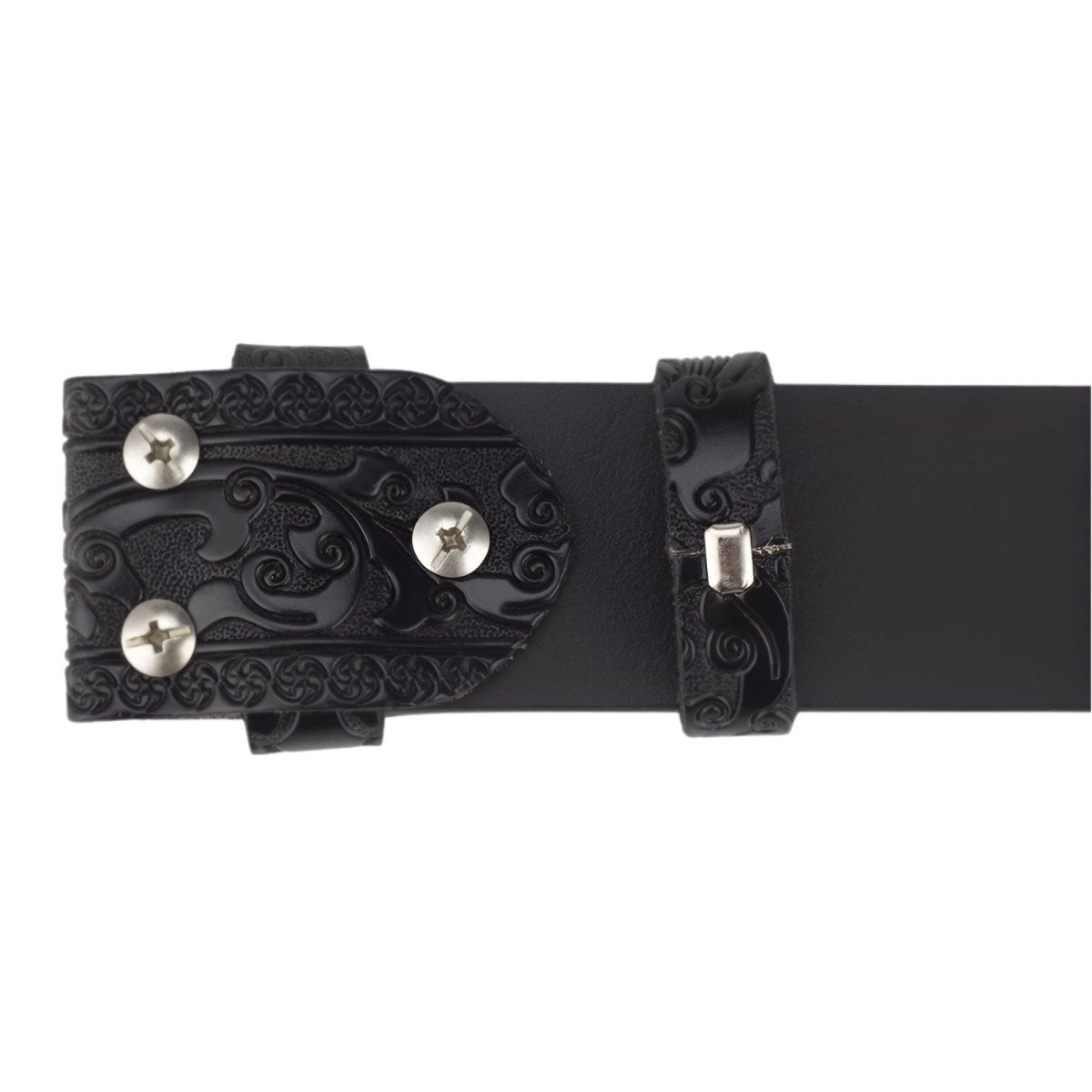 Strap Of Belt TO Motifs 3 8 Cm In Leather For Buckles Interchangeables Model Jordan by Zictor