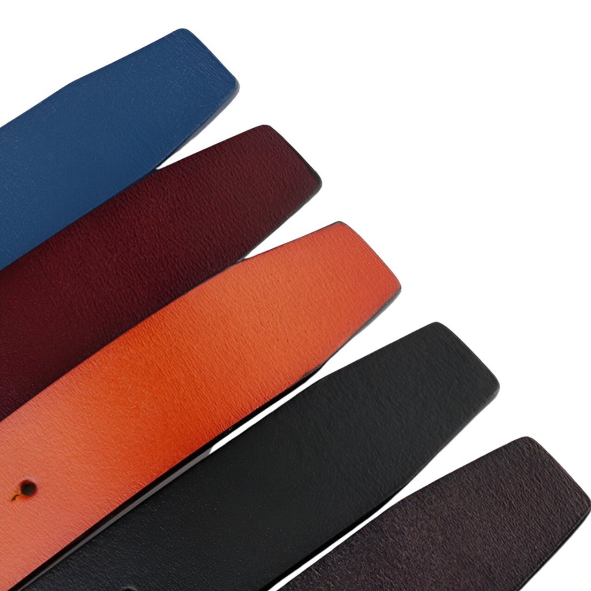 Strap Of Belt Uni In Leather For Buckles Interchangeables Andy by Zictor