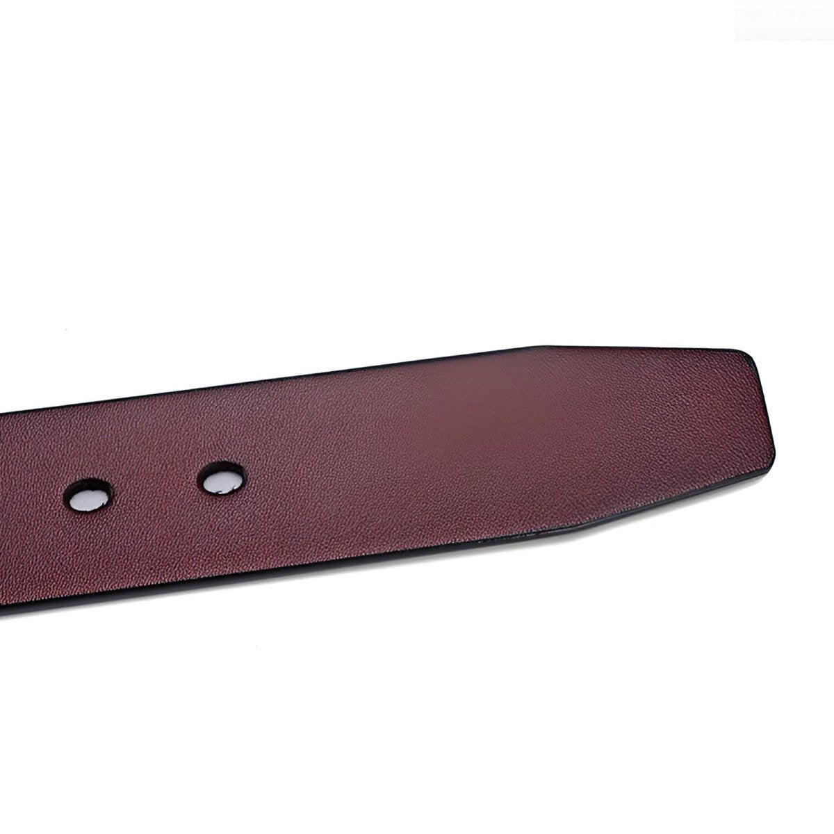 Strap Of Belt 3 8 Cm In Leather Uni Fixation Par Boutons Pression For Buckles Interchangeables Model Dakotah by Zictor