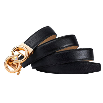 Belt With Infinity Buckle And Strass - Tegan - Model Tegan