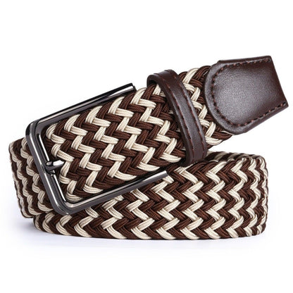 Belt braided elastic for men, model Ellerey - Zictor