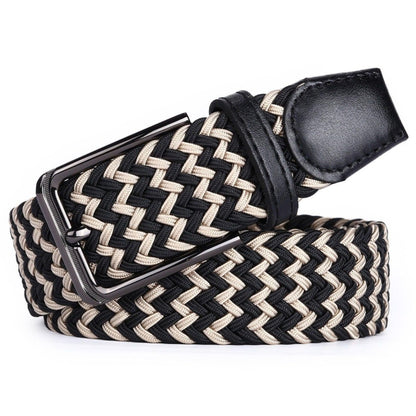 Belt braided elastic for men, model Ellerey - Zictor