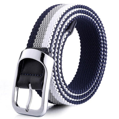 Belt braided elastic for men, model Ilay - Zictor