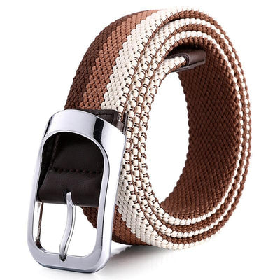 Woven Elastic Belt For Men With Casual Style - Model Ilay