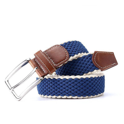 Casual Everyday Elastic Woven Belt For Men - Model Maison