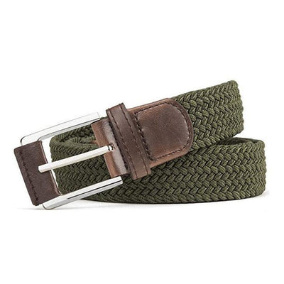 Woven Elastic Belt For Men Casual Wear - Model Rileyy