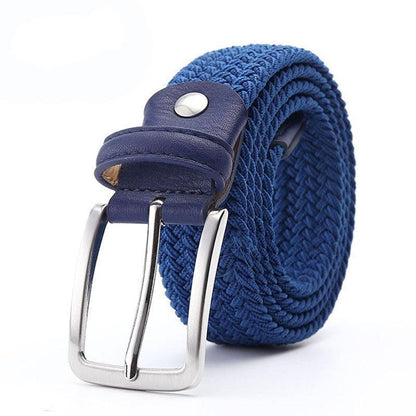 Belt braided elastic for men, model Qin - Zictor