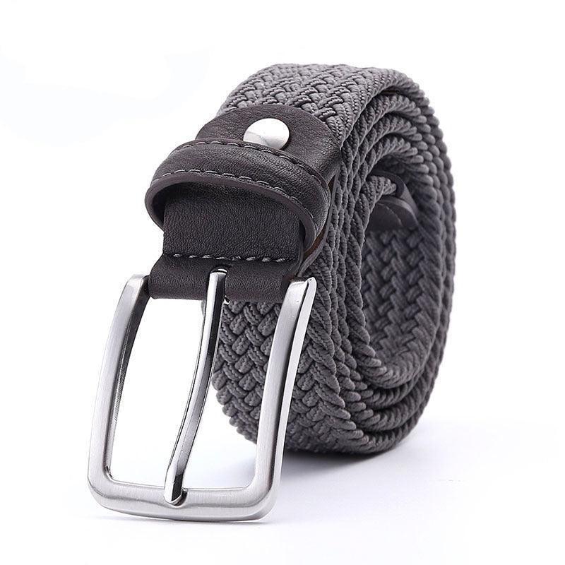 Belt braided elastic for men, model Qin - Zictor