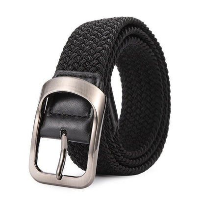 Belt braided elastic for men, model Sloane - Zictor