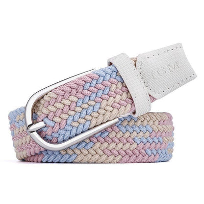 Belt braided elastic for women, model BerkSimranyany - Zictor