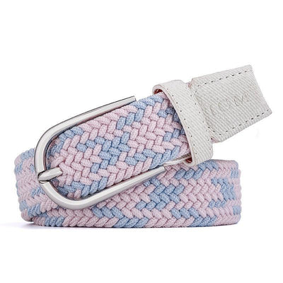 Braided Elastic Belt for Women Casual Look - Model Harper