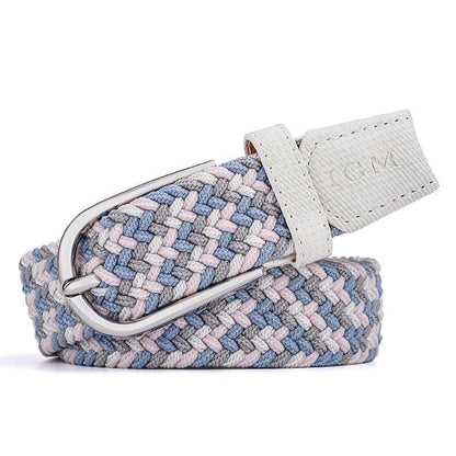 Belt braided elastic for women, model BerkSimranyany - Zictor