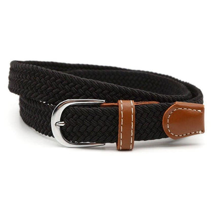 Belt braided elastic for women, model Hilal - Zictor