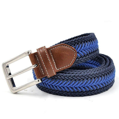 Belt braided for men, model Quest - Zictor