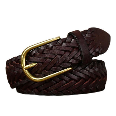 Braided Belt For Casual Wear - Model Rilee